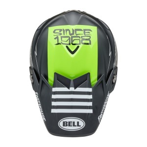 Casque BELL Moto-9S Flex Fasthouse Smoke Bomb Noir mat