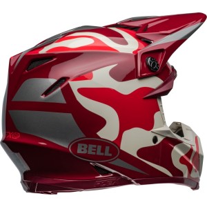 Casque BELL Moto-9S Flex Ferrandis Mechant Rouge