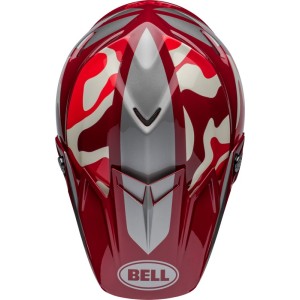 Casque BELL Moto-9S Flex Ferrandis Mechant Rouge