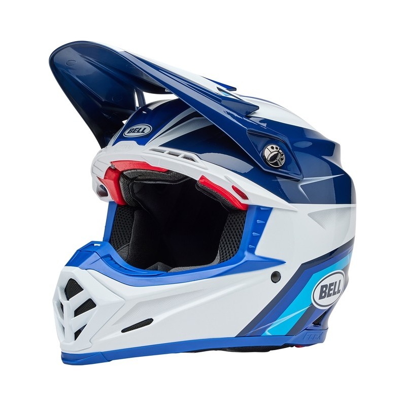 Casque BELL Moto-9S Flex Merchant Bleu Casque BELL Moto-9S Flex Merchant Bleu