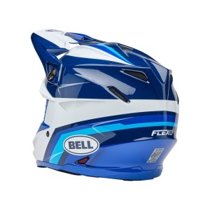 Casque BELL Moto-9S Flex Merchant Bleu