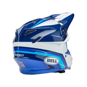 Casque BELL Moto-9S Flex Merchant Bleu
