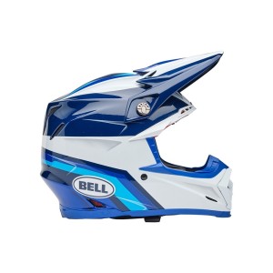 Casque BELL Moto-9S Flex Merchant Bleu