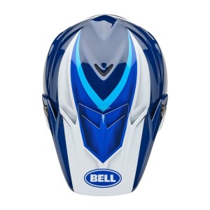 Casque BELL Moto-9S Flex Merchant Bleu