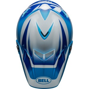 Casque BELL Moto-9S Flex Rail Bleu Blanc
