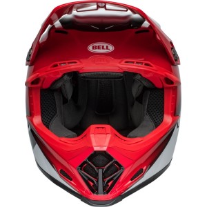 Casque BELL Moto-9S Flex Rail Rouge Blanc