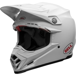 Casque BELL Moto-9S Flex Solid Blanc
