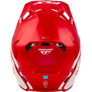 Casque FLY RACING formula CC Objective Rouge Blanc