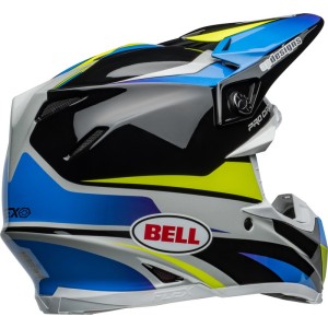 Casque BELL Moto-9S Flex Pro Circuit 24 Noir Bleu