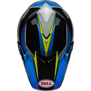 Casque BELL Moto-9S Flex Pro Circuit 24 Noir Bleu