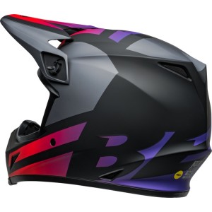 Casque BELL MX-9 Mips Alter Ego Noir Rouge mat