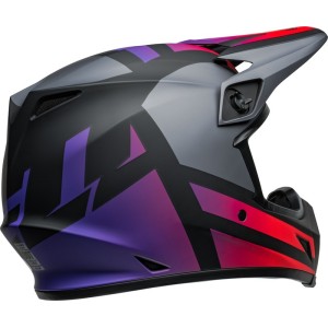 Casque BELL MX-9 Mips Alter Ego Noir Rouge mat