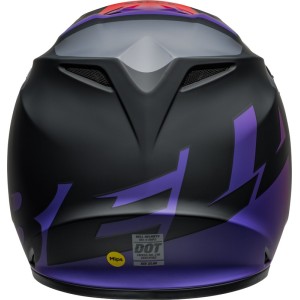 Casque BELL MX-9 Mips Alter Ego Noir Rouge mat
