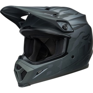 Casque BELL MX-9 Mips Decay Noir mat