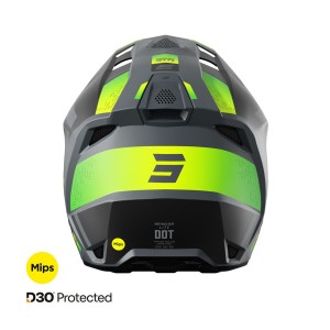 Casque SHOT 2025 Lite Ultra Jaune Fluo Mat