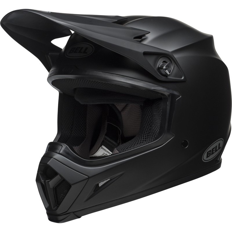 Casque BELL MX-9 Mips Solid Noir mat Casque BELL MX-9 Mips Solid Noir mat