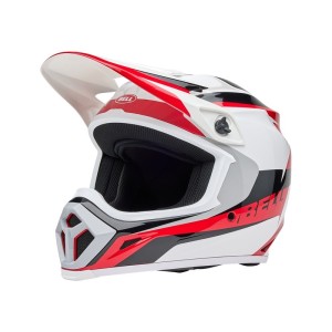 Casque BELL MX-9 Mips Rift Rouge