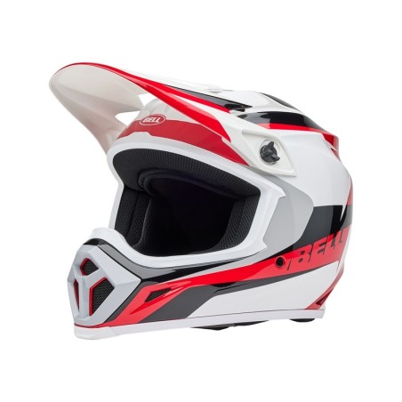 Casque BELL MX-9 Mips Rift Rouge