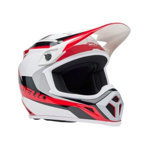 Casque BELL MX-9 Mips Rift Rouge