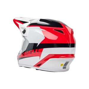 Casque BELL MX-9 Mips Rift Rouge
