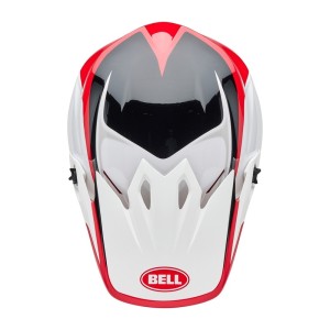 Casque BELL MX-9 Mips Rift Rouge