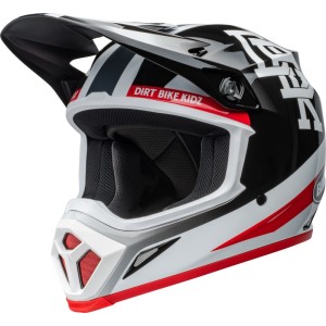 Casque BELL MX-9 Mips Twitch DBK 24 Noir Blanc