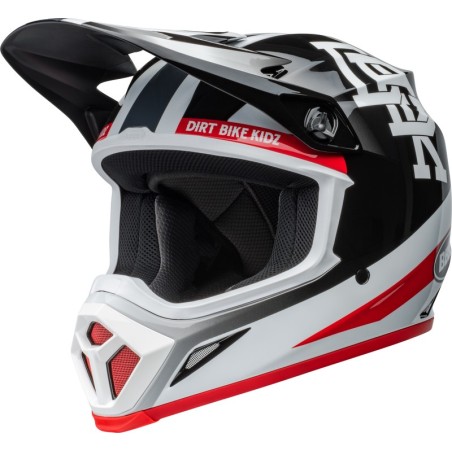 Casque BELL MX-9 Mips Twitch DBK 24 Noir Blanc