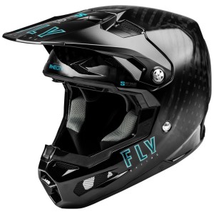 Casque enfant FLY RACING Formula S Carbon Solid Noir