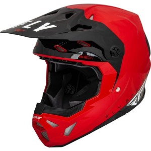 Casque FLY RACING formula CP Slant Rouhe Noir Blanc