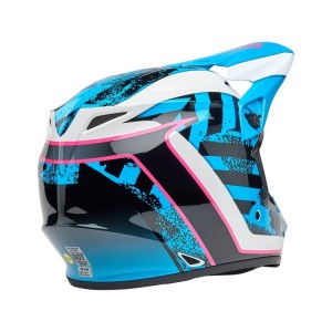 Casque BELL MX-9 Mips Breakdance Bleu Rose