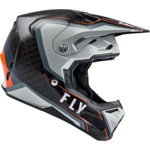 Casque FLY RACING Formula Carbon Axon Noir Orange