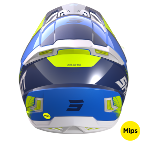 Casque cross Shot 2023 Core Fast - Bleu Pearly