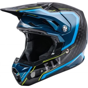 Casque FLY RACING Formula Carbon Axon Noir Bleu