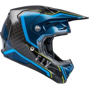 Casque FLY RACING Formula Carbon Axon Noir Bleu