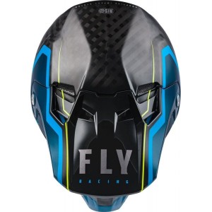 Casque FLY RACING Formula Carbon Axon Noir Bleu