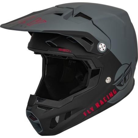 Casque FLY RACING Formula CC Centrum Gris Noir mat