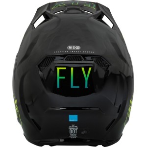 Casque FLY RACING Formula CC Centrum Noir Bleu Jaune