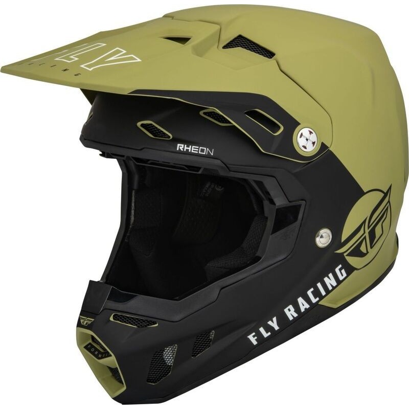 Casque FLY RACING Formula CC Centrum Vert Olive Casque FLY RACING Formula CC Centrum Vert Olive