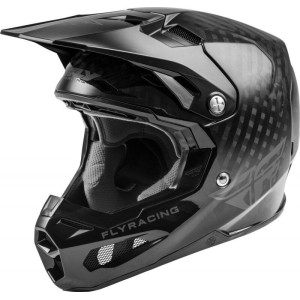 Casque enfant FLY RACING Formula Noir Carbon Brillant