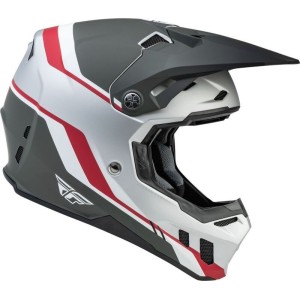 Casque FLY RACING Formula CC Driver Gris Rouge