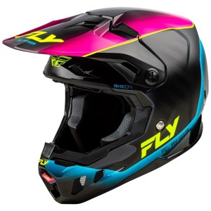 Casque FLY RACING Formula CC L.E. Underglow Gris Rose