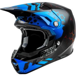 Casque FLY RACING Formula CC Tecktonic Bleu