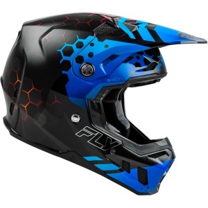 Casque FLY RACING Formula CC Tecktonic Bleu