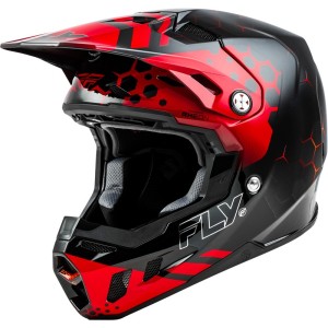 Casque FLY RACING Formula CC Tecktonic Rouge