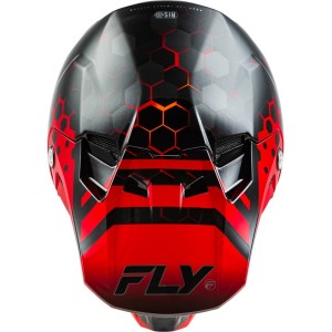 Casque FLY RACING Formula CC Tecktonic Rouge