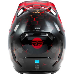 Casque FLY RACING Formula CC Tecktonic Rouge
