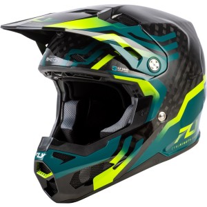 Casque FLY RACING Formula S Carbon Byte Vert