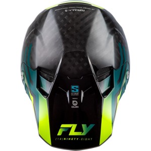 Casque FLY RACING Formula S Carbon Byte Vert