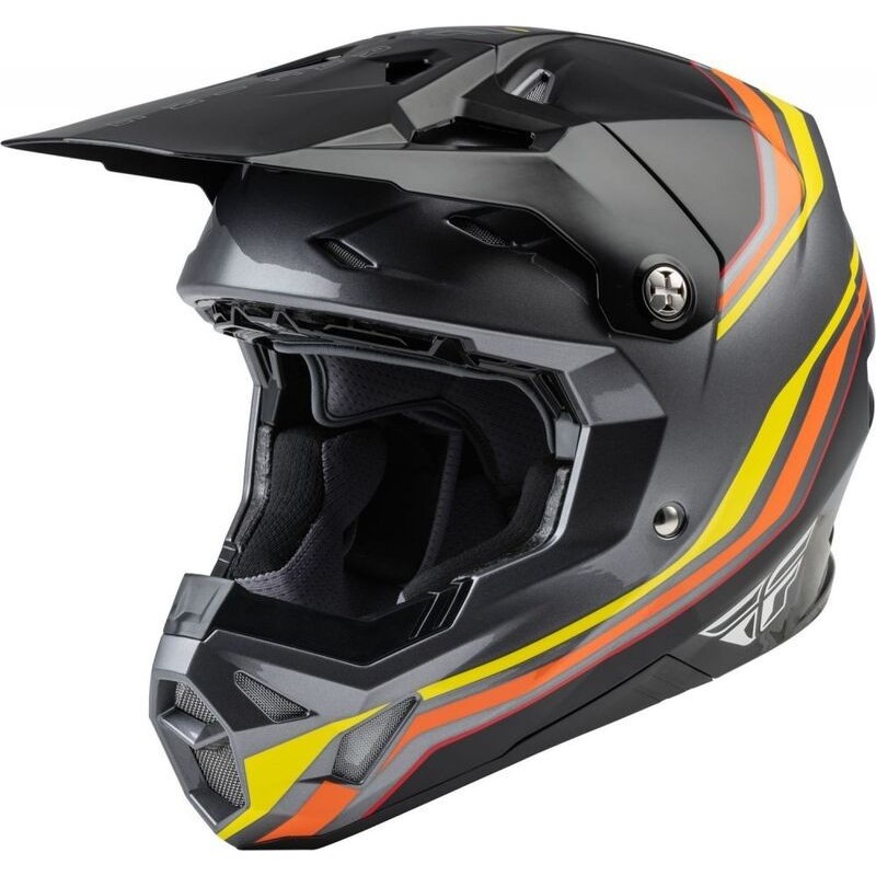 Casque FLY RACING Formula CP S.E. Speeder Noir Jaune Casque FLY RACING Formula CP S.E. Speeder Noir Jaune