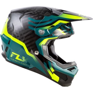 Casque FLY RACING Formula S Carbon Byte Vert